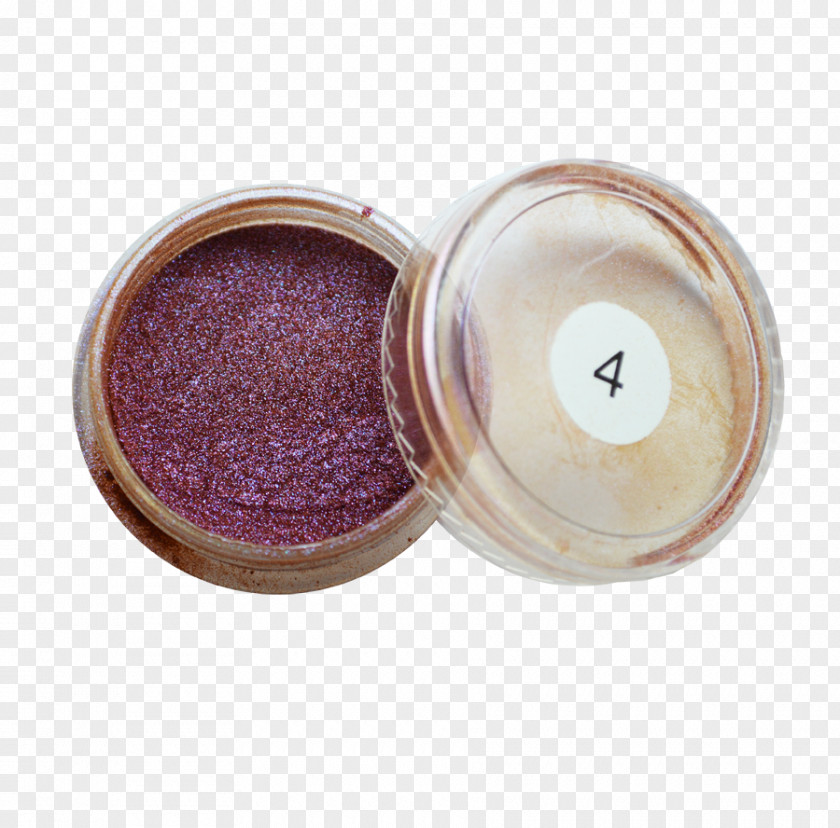 Purple Eye Shadow Pigment Face Powder PNG