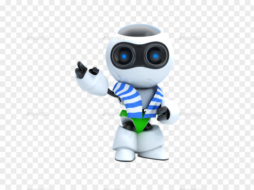 Robot Figurine PNG