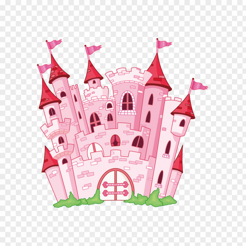 Vector Creative Castle Disney Princess Royalty-free Clip Art PNG