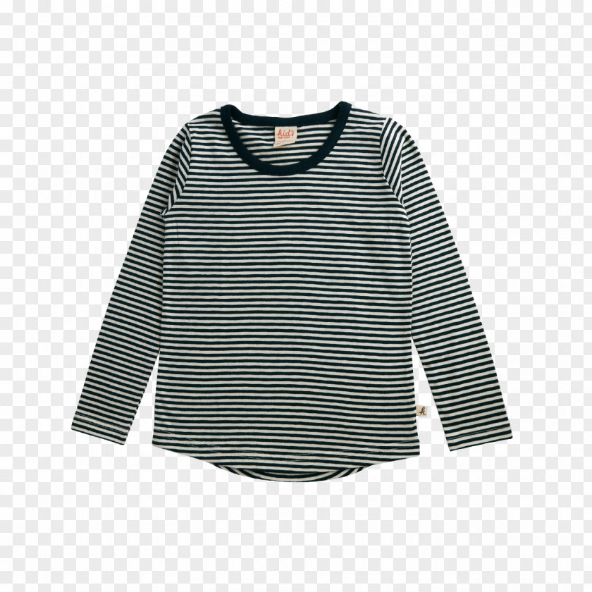 Colored Stripes Long-sleeved T-shirt Shoulder Blouse PNG