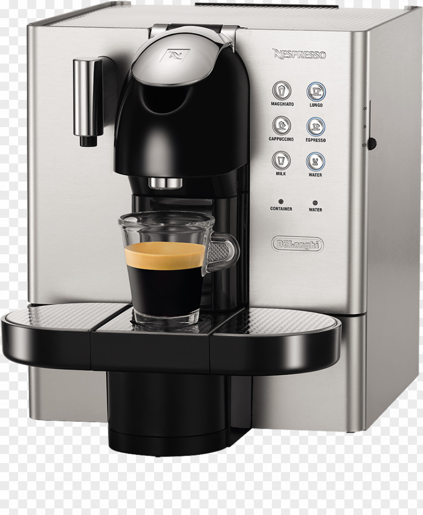 COFFEE MAKER Espresso Machines Coffee Nespresso De'Longhi PNG