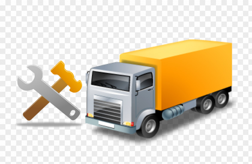 Heavy Equipment Car Truck Transport Van PNG