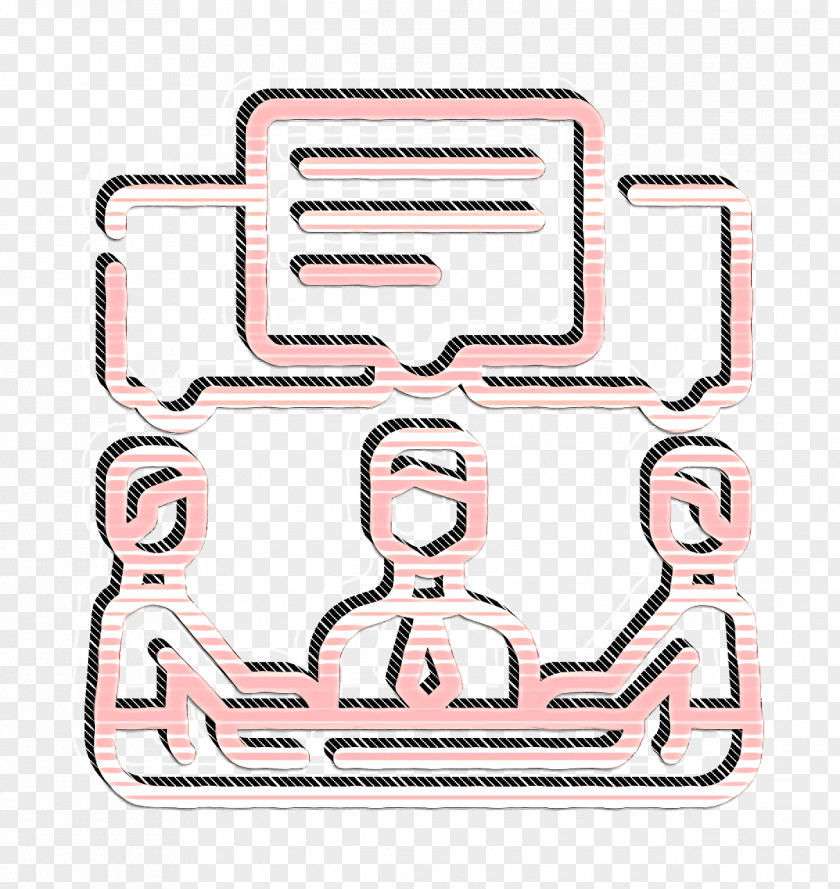 Teamwork Icon Team Discussion PNG