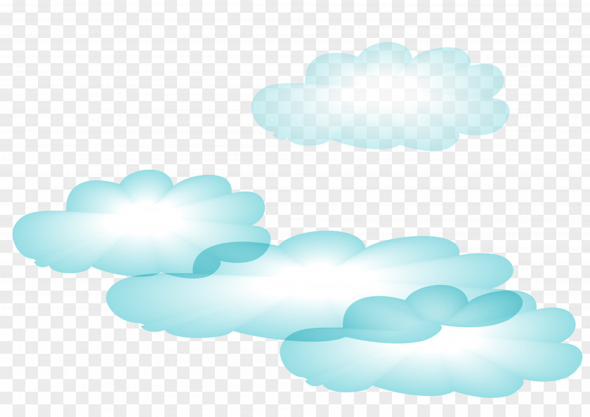 Vector Clouds Blue Sky Cloud Wallpaper PNG