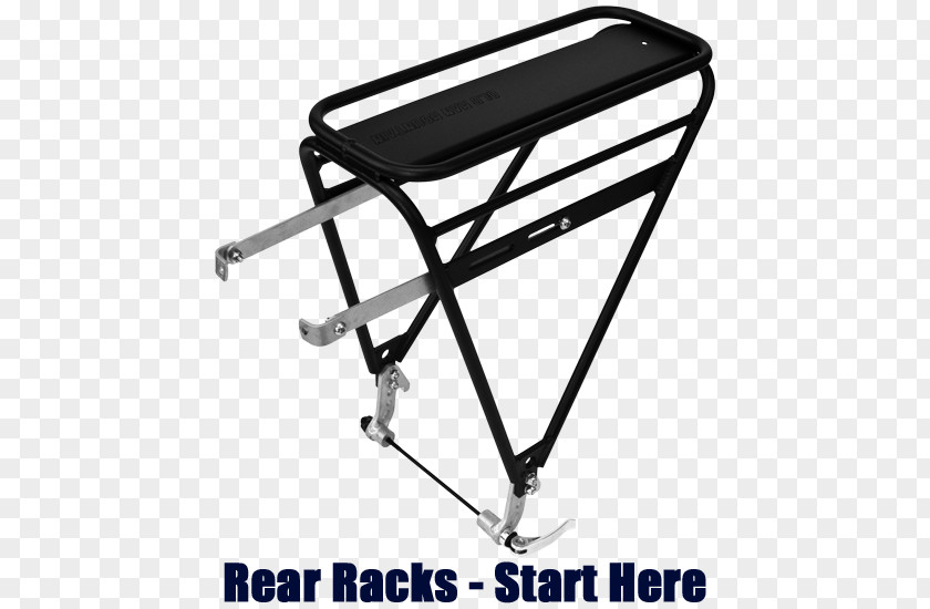Bike Rack Pannier Bicycle Parking Carrier Touring PNG