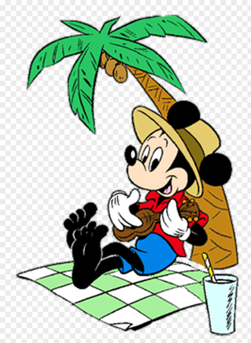 Mickey Mouse Minnie Donald Duck Pluto Coloring Book PNG