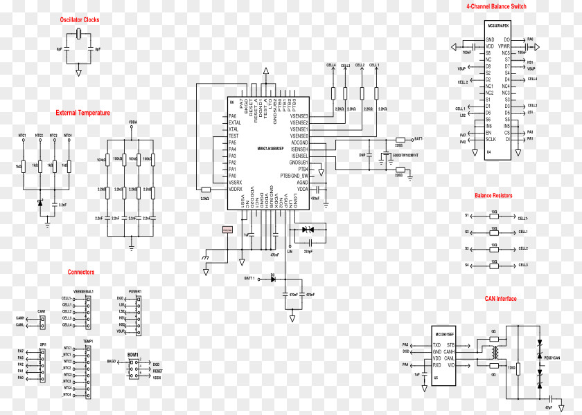 Performance Management Systems Design Diagnosis An Battery System Electronic Circuit Schematic Electrical Network PNG