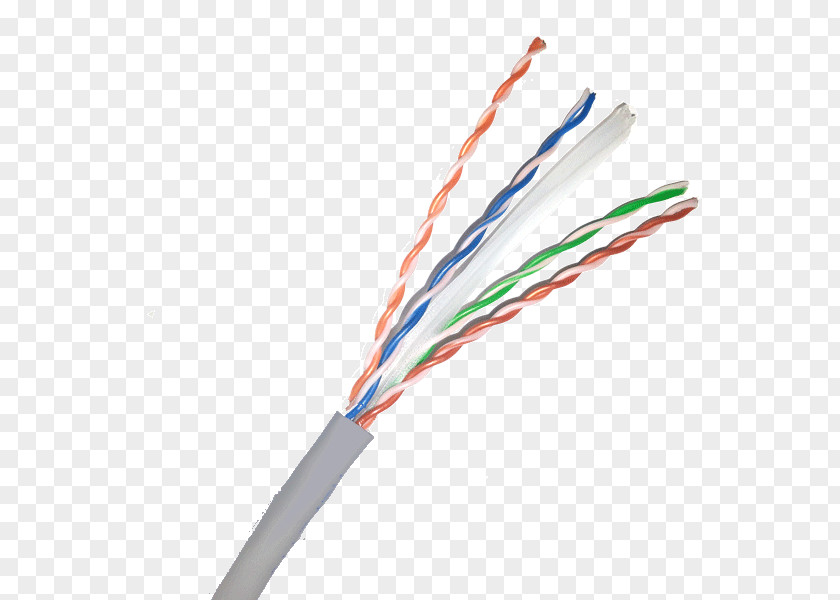 Category 5 Cable Network Cables Wire Line Electrical Computer PNG
