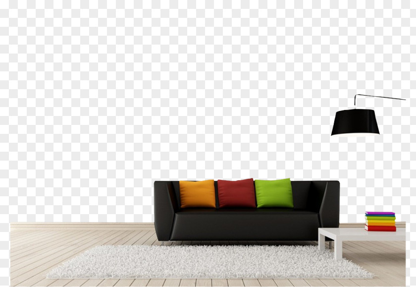 Design Living Room Wall Transparent Screen Wallpaper PNG