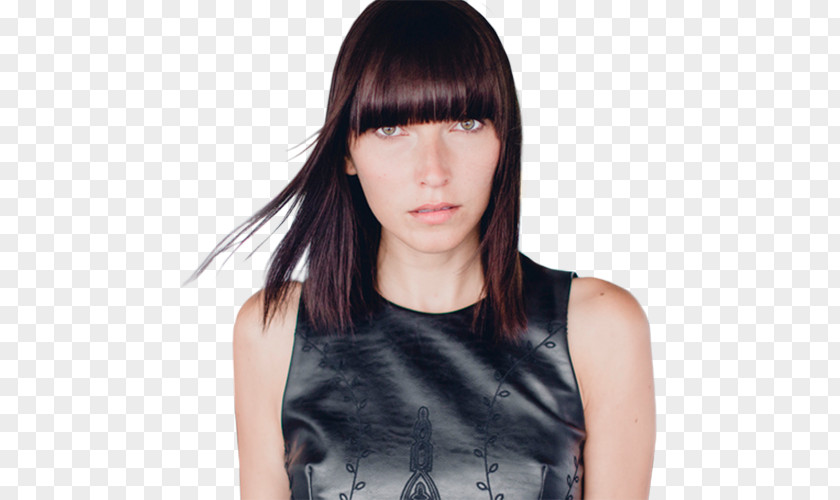 Hair Bangs Coloring Brown Black PNG