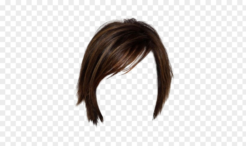Hair Wig Hairstyle Brown Artificial Integrations PNG