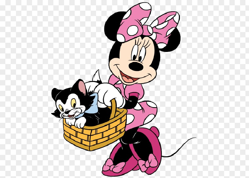 Minnie Mouse Figaro Mickey Pluto Clip Art PNG