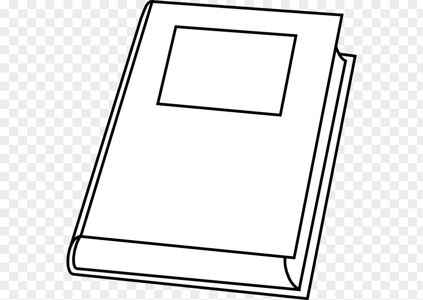 Pictures Of A Book Outline Clip Art PNG