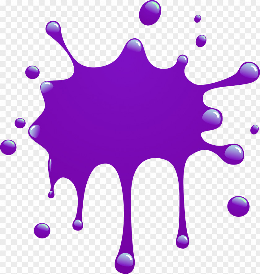 Splash Ink Painting Drawing Clip Art PNG