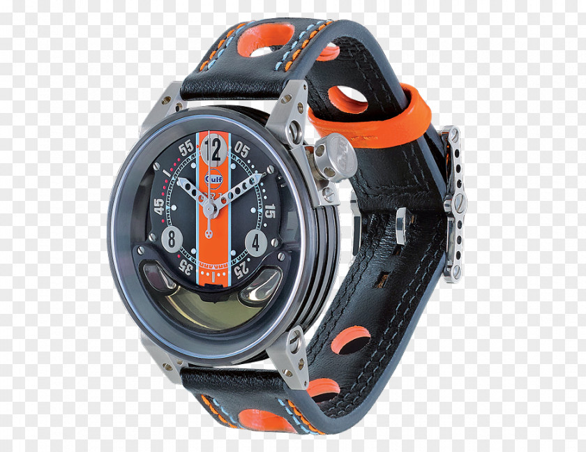 Watch Car Chronograph Gulf Oil Movement PNG