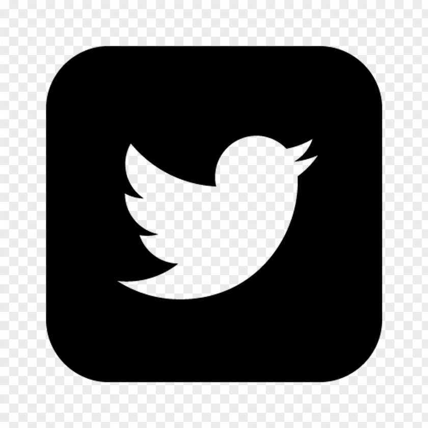 Black Twitter Logo PNG