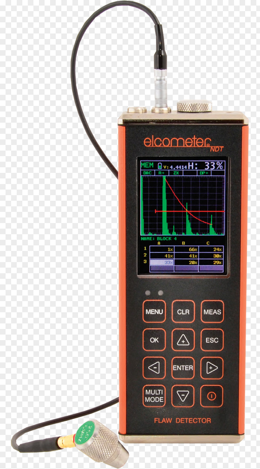 Measuring Instrument Welding Ultrasound Nondestructive Testing Machine PNG