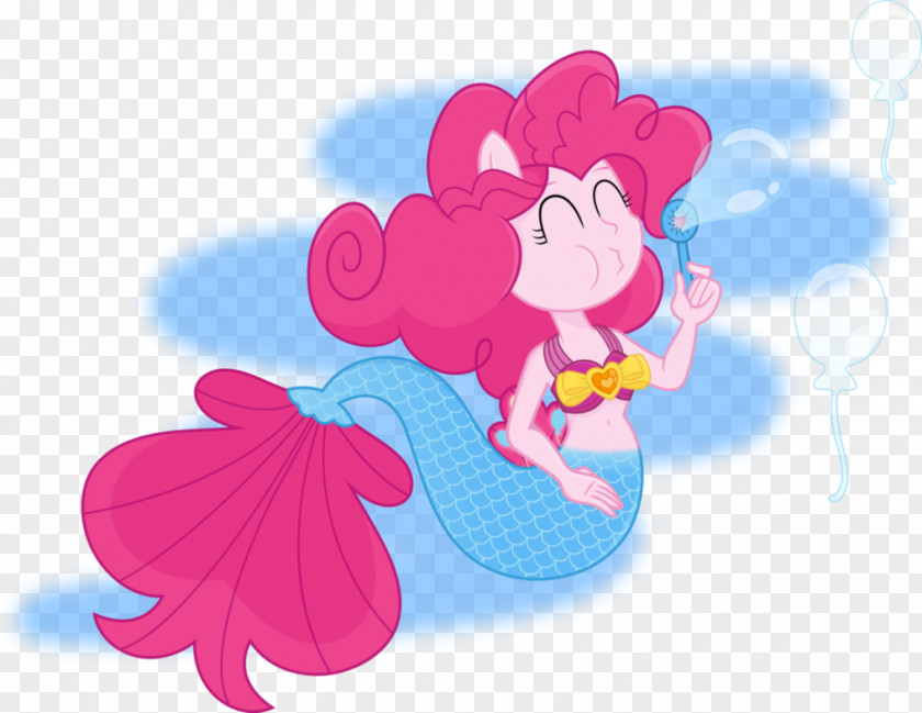 Normal Curls And Mermaid Pinkie Pie Comics Illustration DeviantArt Clip Art PNG