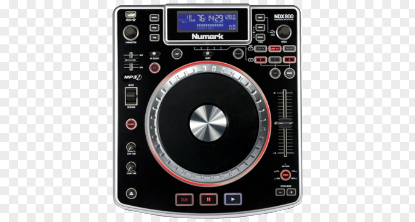Numark Industries DJ Controller Disc Jockey Audio Compact PNG