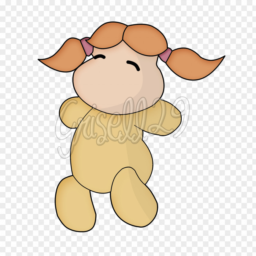 Puppy Dog Cattle Character Clip Art PNG