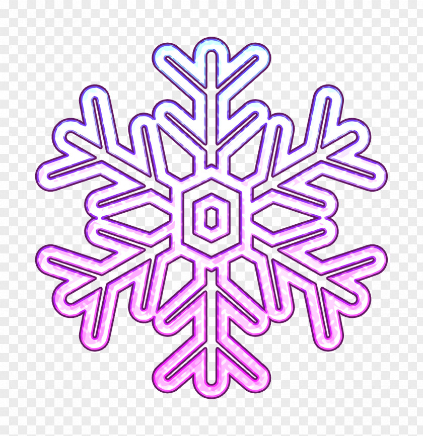 Snowflake Icon Weather Ice PNG