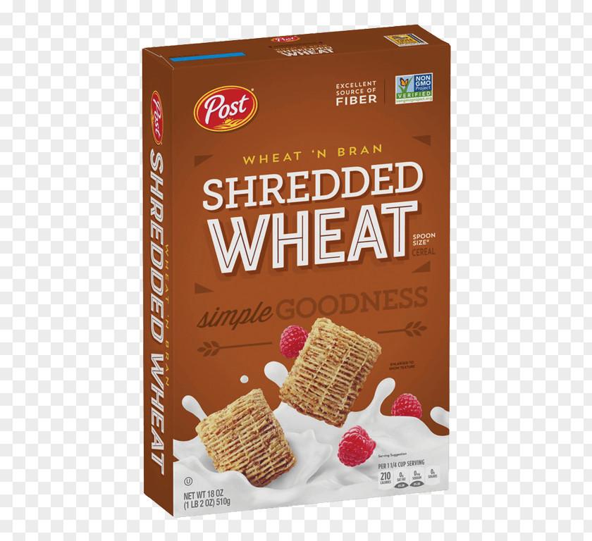Wheat Bran Breakfast Cereal Shredded Post Holdings Inc PNG