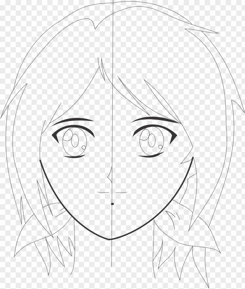 Eye Cheek Line Art /m/02csf Drawing PNG