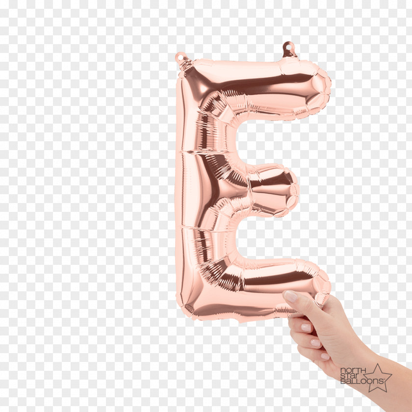 Balloon Gold Birthday Letter Party PNG