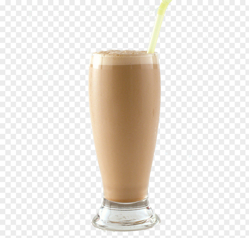 Hot Milk Tea With Straw Milkshake Smoothie Batida Egg Cream Chocolate PNG