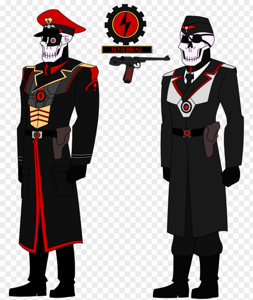Military Costume Design Uniform Character PNG