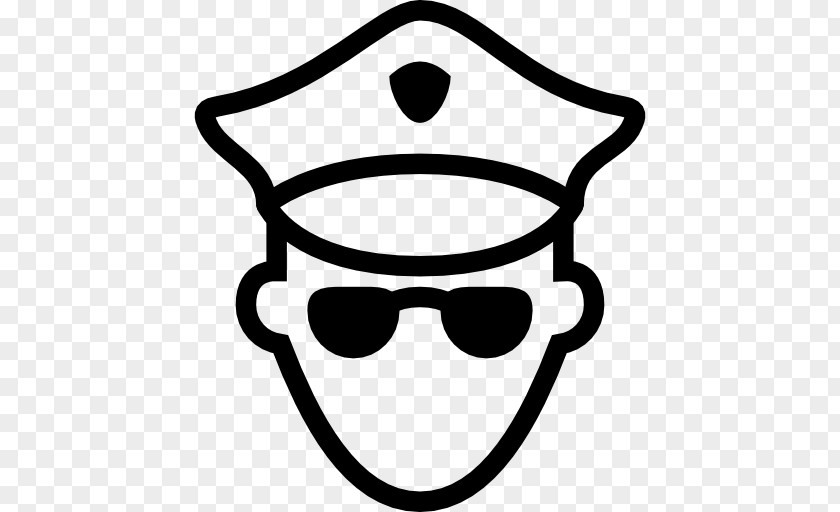 Police Officer Icon Design PNG