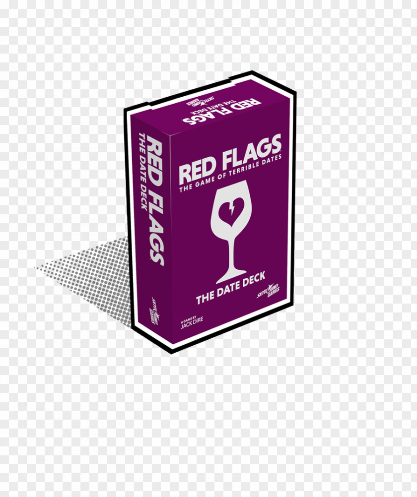 Comic Sky Logo Brand Font Red Flags: The Date Deck Product PNG