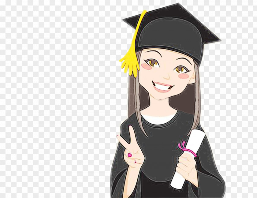 Graduation Ceremony Vector Graphics Graduate University Stock Illustration Cartoon PNG