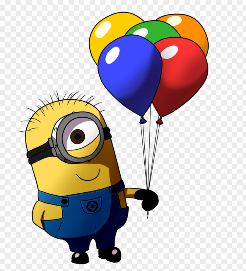 Minions T-shirt Balloon Birthday Party Clip Art PNG