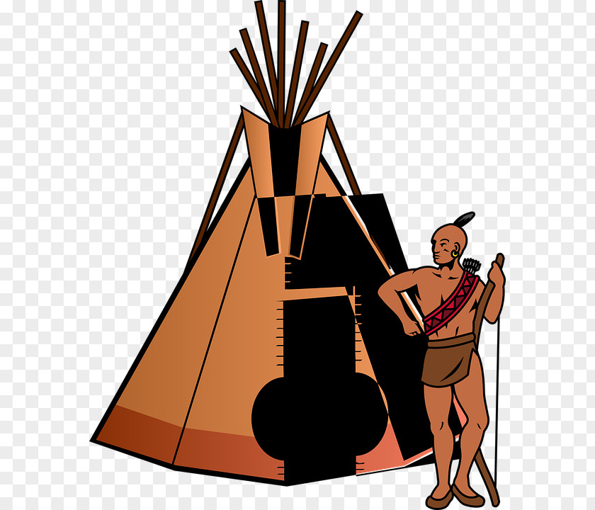 Native American Religion Clip Art Americans In The United States Openclipart Tipi Image PNG