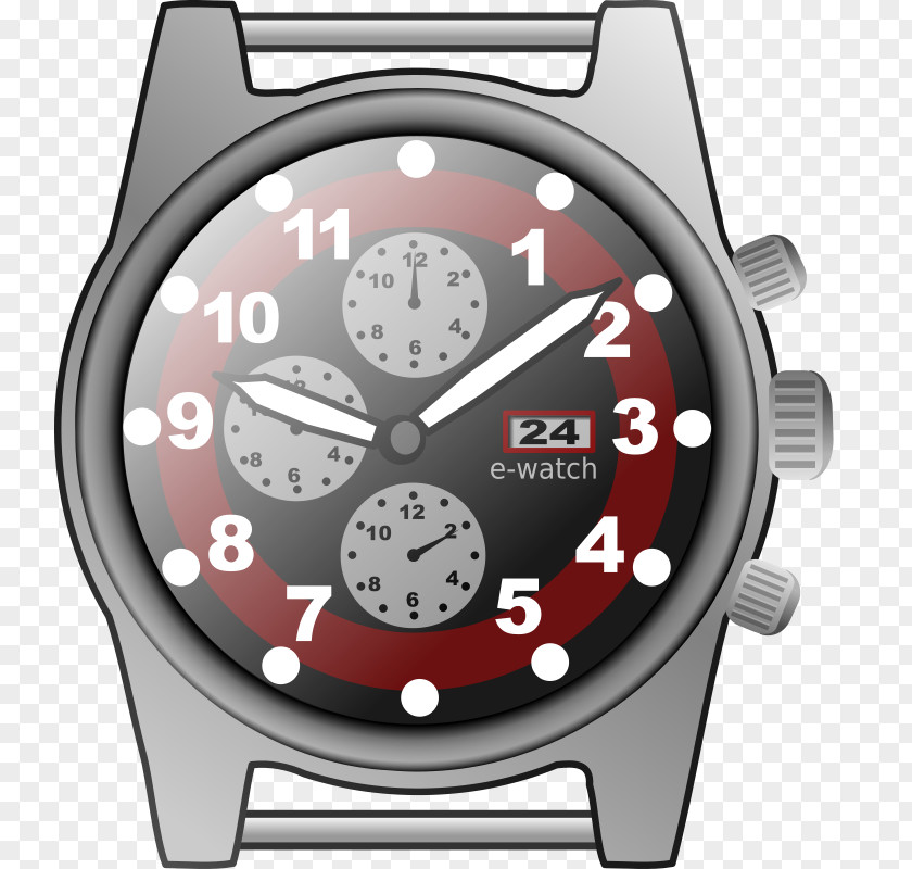 Watch Chronograph Chronometer Clip Art PNG