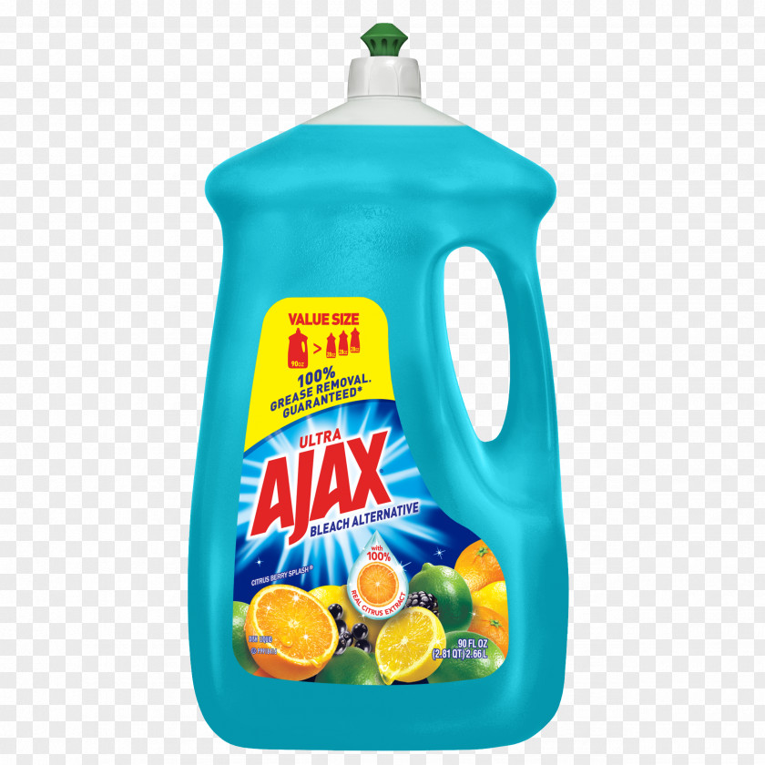 Bleach Dishwashing Liquid Ajax Soap Detergent PNG