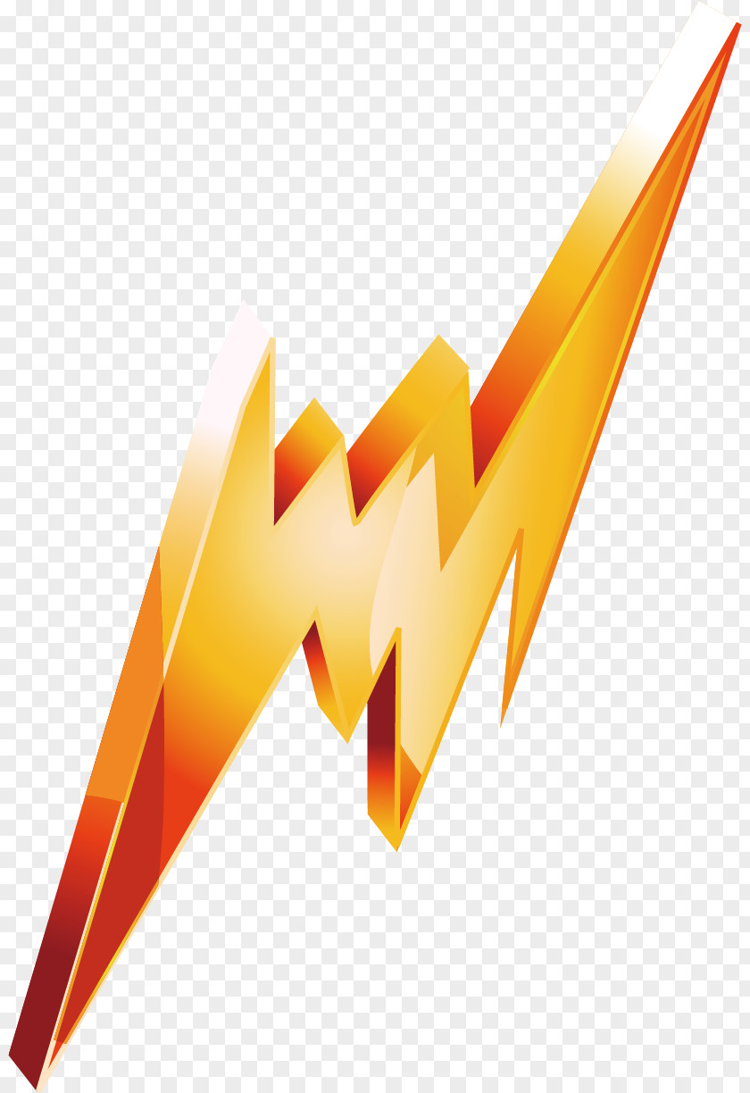 FIG Yellow Lightning Material Strike PNG