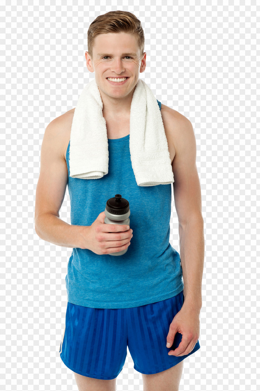 Old Man Exercise Sipper Water Bottle Peppermint PNG