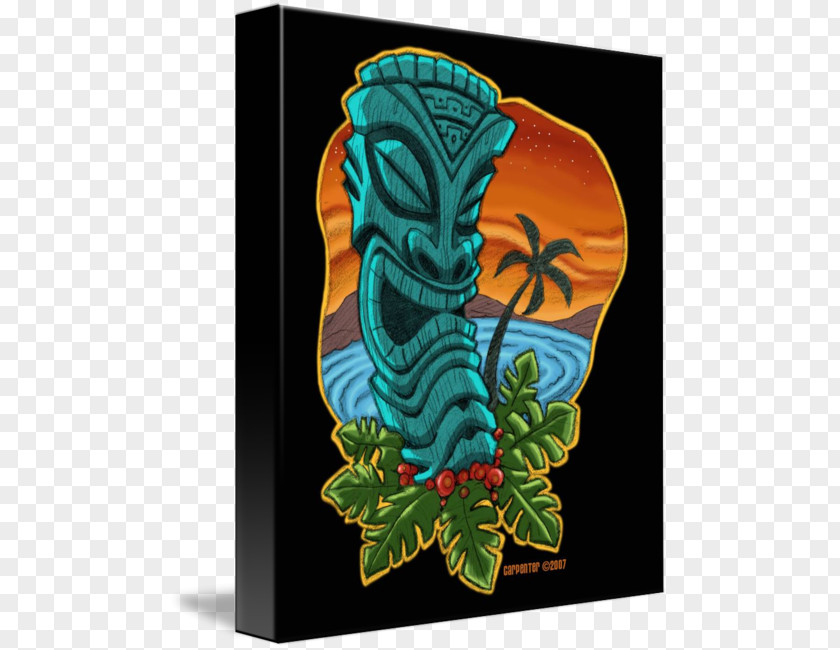 Painting Tiki Culture Work Of Art Bar PNG
