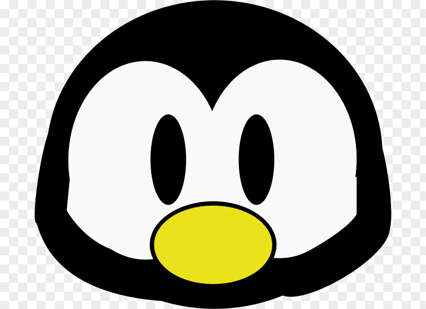 Penguin Illustration Emoticon Smiley Facial Expression Face PNG