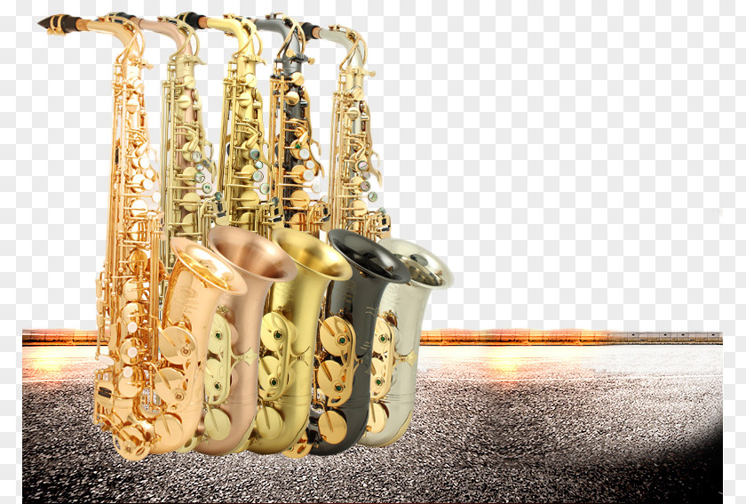 Saxophone Multicolor Alto Tenor Clarinet Brass Instrument PNG