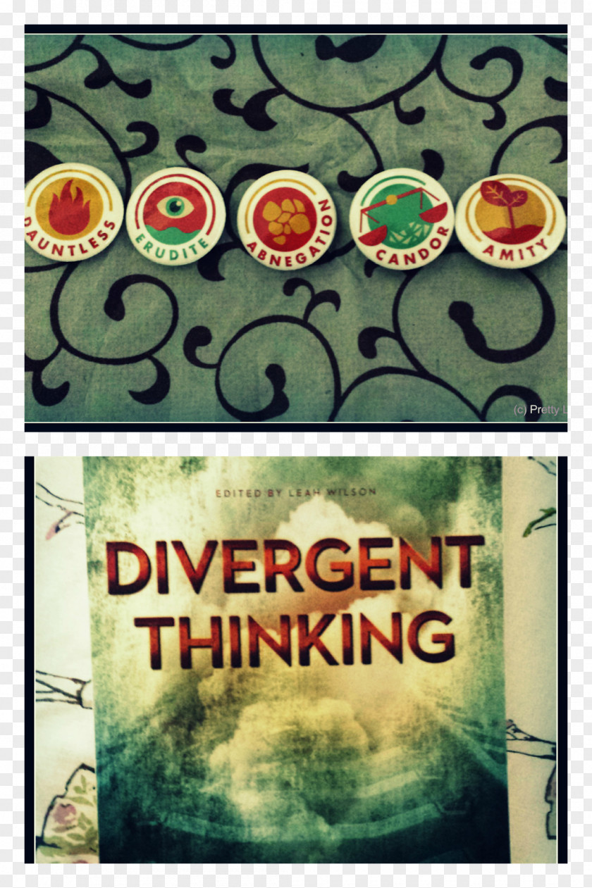 Divergent Thinking Thinking: YA Authors On Veronica Roth's Trilogy Advertising Poster PNG