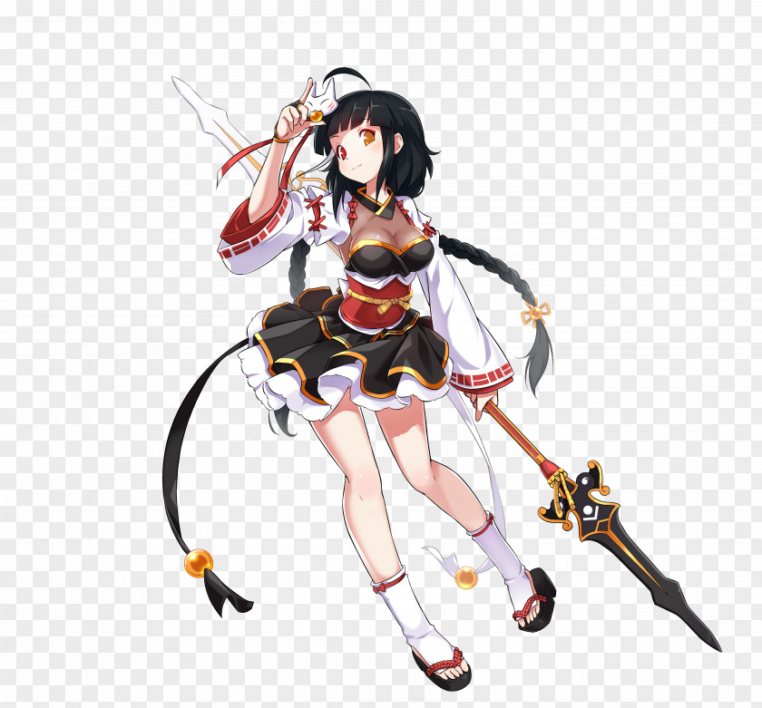 Elsword Maid Art Character Gumiho PNG