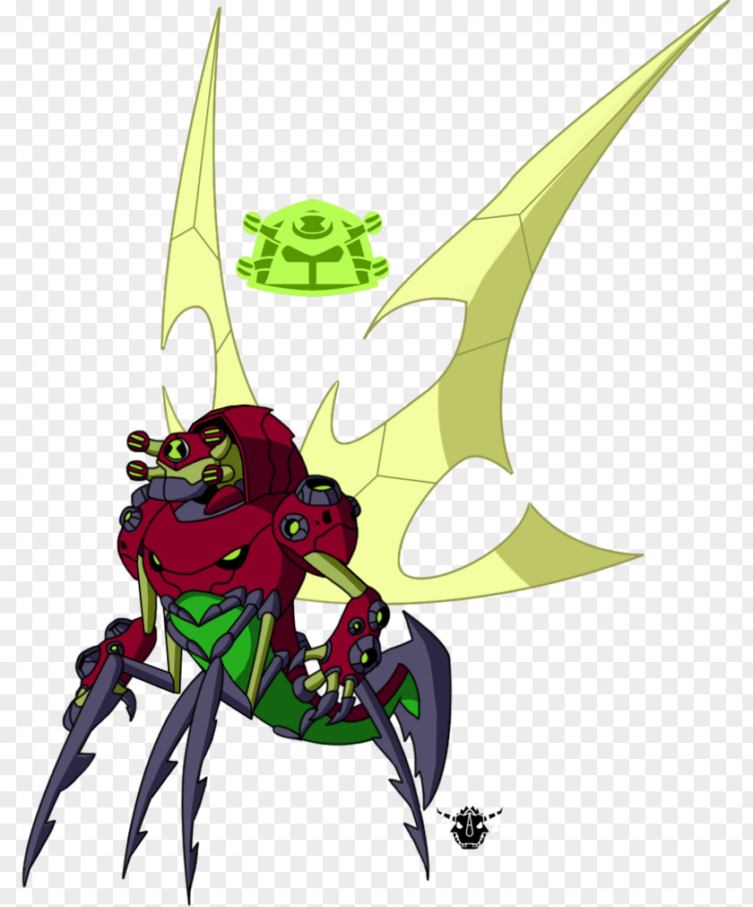 Four Arms Stinkfly Ben 10 Cartoon Network PNG