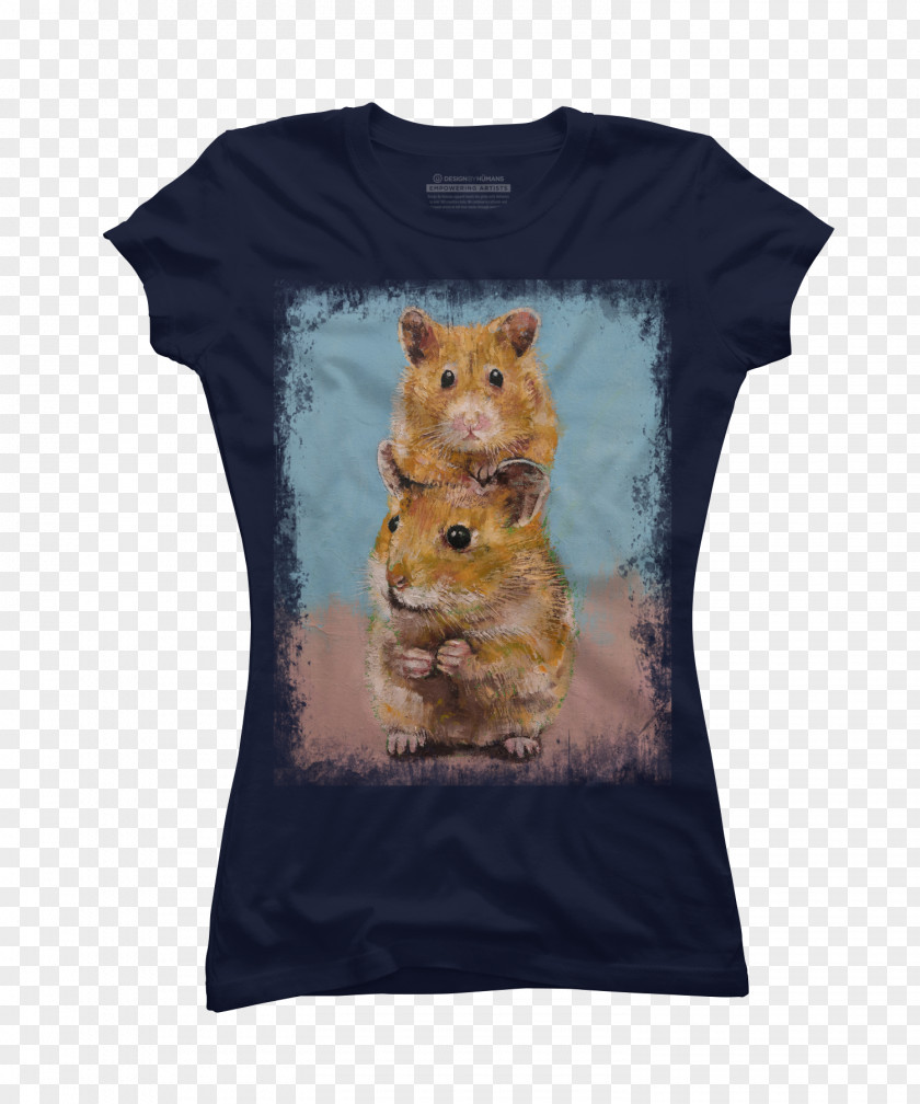 Hamsters T-shirt Hoodie Sleeve Top PNG