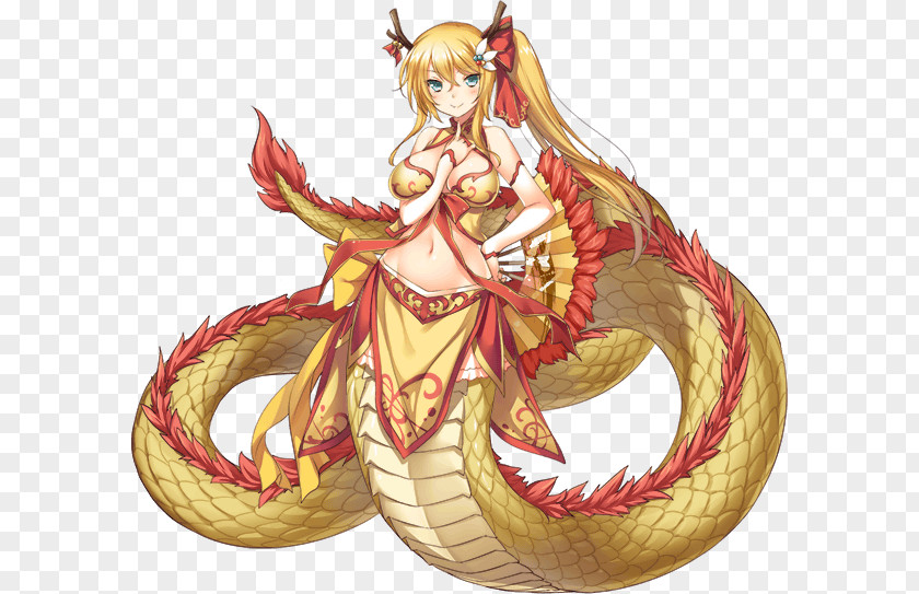 Monster Musume Spider Musume: Everyday Life With Girls Online Lamia Yellow Dragon PNG