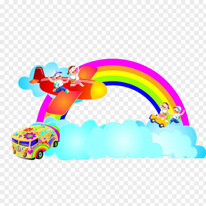 Rainbow Cartoon PNG