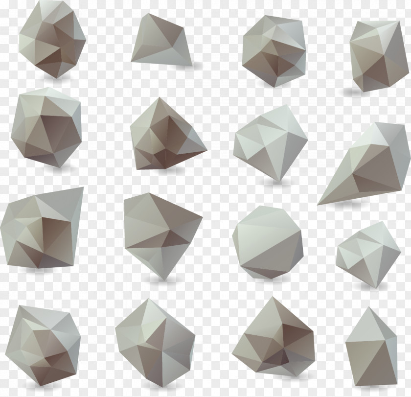 Stone Shape Rhombus PNG