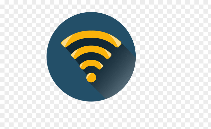 Circulo Wi-Fi Laptop Connessione PNG